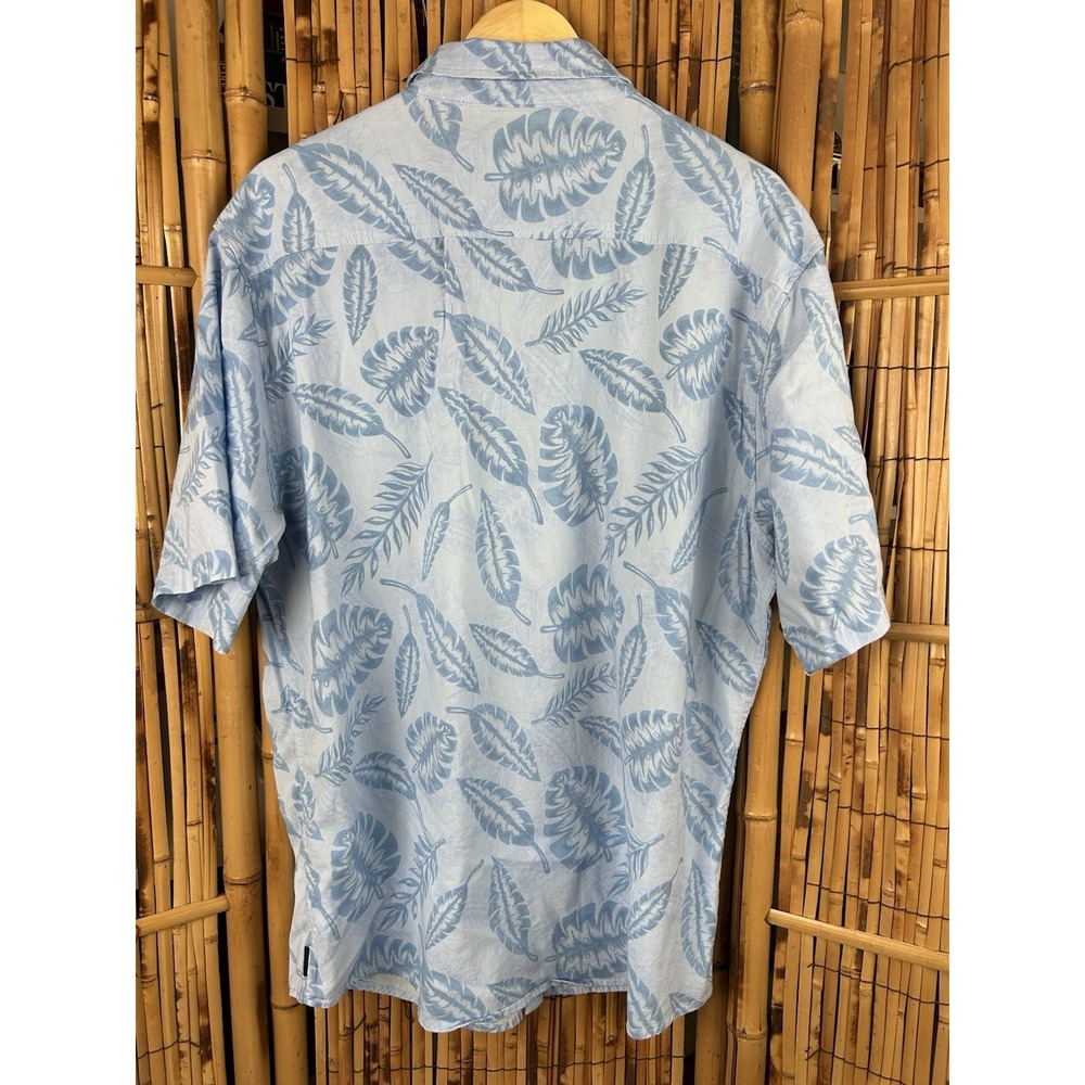 Ocean Current Hawaiian‎ Shirt Short Sleeve Button Down Blue Size XL - Picture 7 of 14